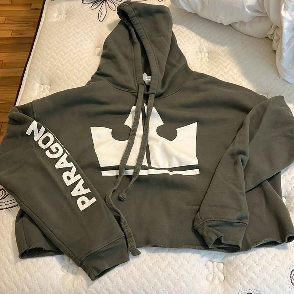 NWOT Bella + Canvas Cropped Hoodie